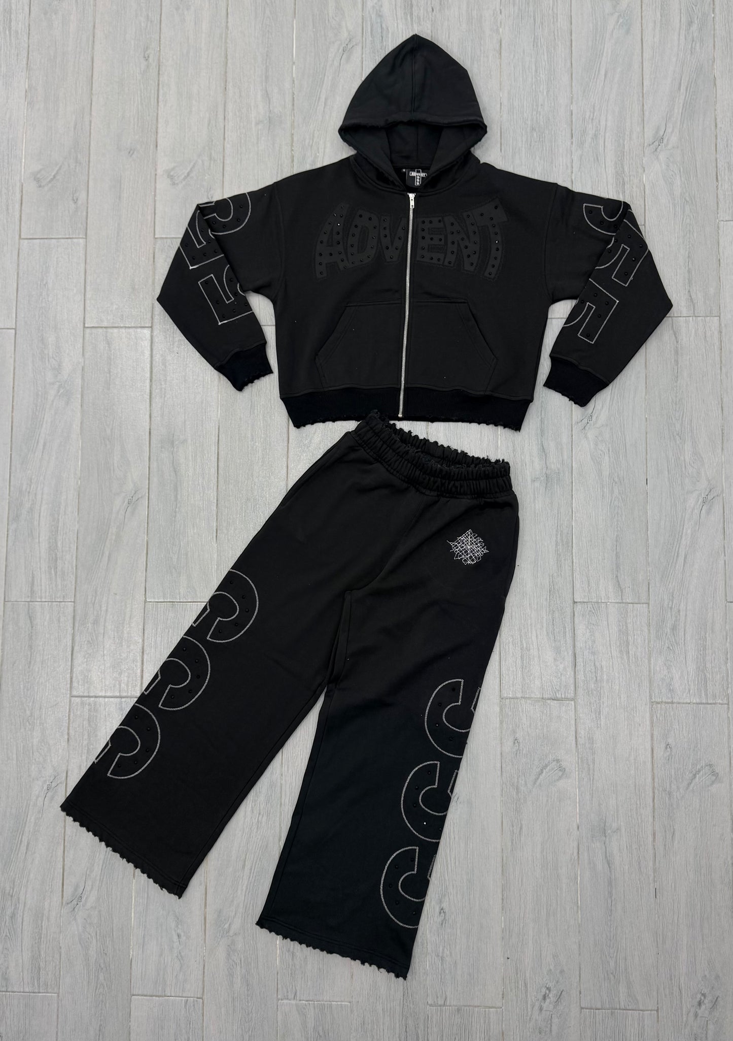 555 GEMSTONE SET (BLACK)